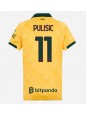 Billige AC Milan Christian Pulisic #11 Tredjedrakt Dame 2025-26 Kortermet